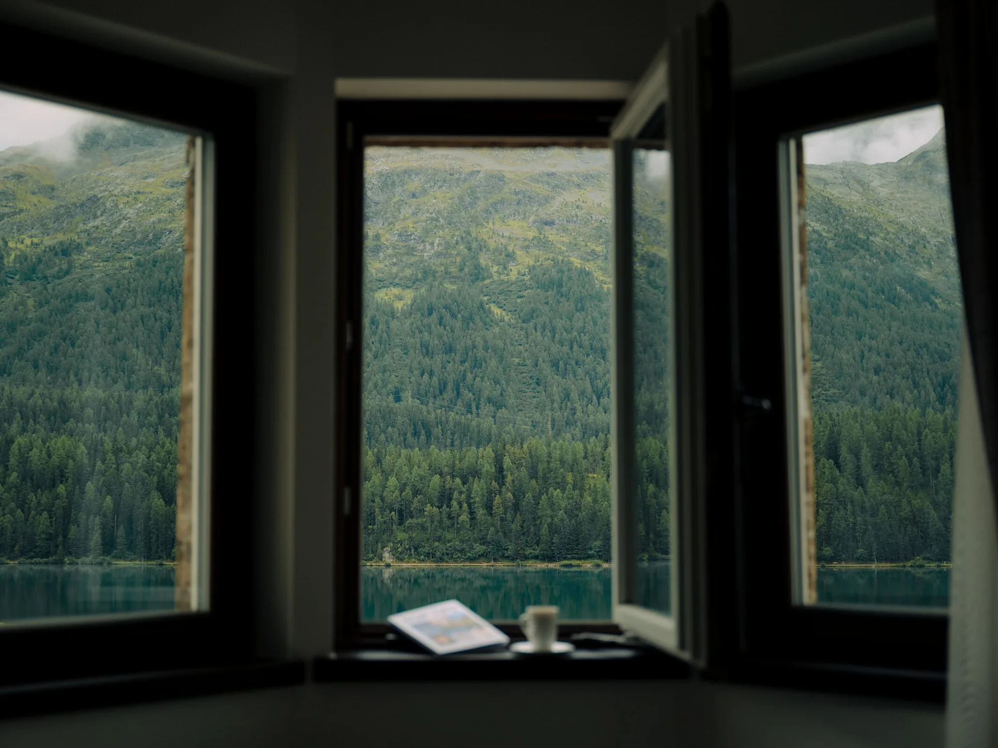 Interior of a historic building in St.&nbsp;Moritz
